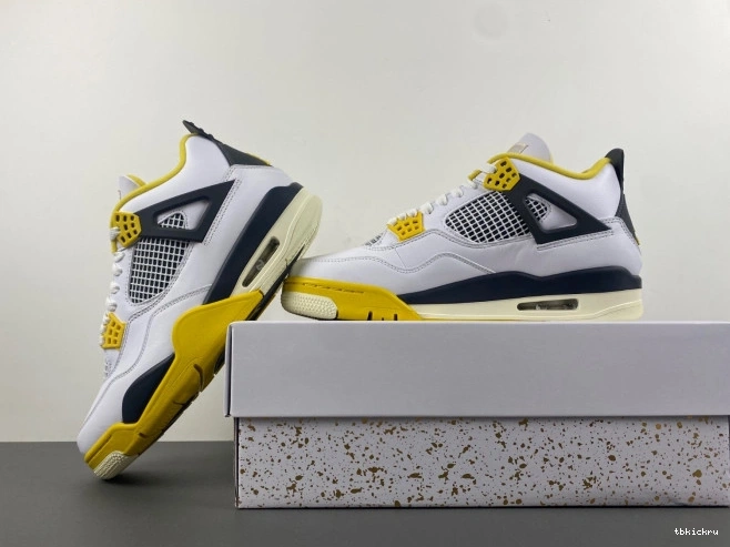 Rep TBkick Air WNNS Vivid Sulfur AQ9129-101 Jordan 4 0720